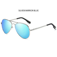 FUQIAN - Original Classic Pilot Polarized Sunglasses Men Fashion Metal Sun Glasses Women Black Driving Eyeglasses Goggle UV400