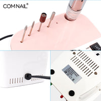 65W Electric Nail Drill Machine 35000 RPM Manicure Machine Milling Cutter Manicure Pedicure Kit Electric File Nail Art Tool