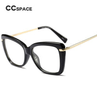 Original 45173 Lentes De Mujer Ladies Cat Eye Glasses Frames Square Women Optical Eyeglasses Fashion Eyewear Lentes Opticos Para Mujer