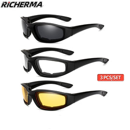 Original Fashionable Motorcycle Glasses Racing Anti-glare Windproof Vintage Men Women Safety Goggles Eyeglasses Sunglasses Eye Protection