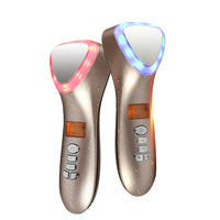 Ultrasonic Cryotherapy LED Hot Cold Hammer Facial Lifting Vibration Massager Face Body Spa Import Export Ion Beauty Equipment