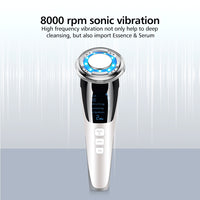 Mesotherapy Electroporation RF Radio Frequency Facial LED Photon Light Therapy Machine Face Lifting Beauty Skin Massager