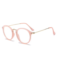 Yoovos  Glasses Frame Blue Light Women Glasses Transparent  Computer Spectacles Round Eyeglasses Frame 2021 Optical Frames Clear