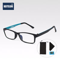 KATELUO - Original Glasses Anti Blue Light Lens Tungsten Computer Eyewear Anti Fatigue Radiation-resistant Eyeglasses Frame for Men/Women