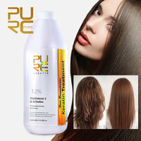 PURC 12% Brazilian Keratin Treatment Straightening Hair Keratin For Deep Curly Hair Treatment Wholesale Hair Salon Products PURE