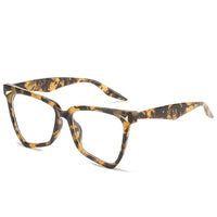 SMS SEN MARIES - Original Vintage Cat Eye Glasses Frame Retro Women Colorful Frame Clear Lens Eyewear Brand Designer Gafas De Sol Eyeglasses Female Oculos