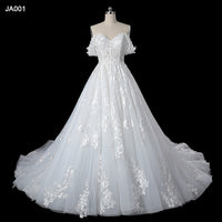 JANCEMBER - Original JA001 Applique Wedding Party Dresses Sweetheart A Line White Dress Plus Size Princess Wedding Dress 2022 белое платье свадебное DIGITAL OFFICE ELECTRONIC