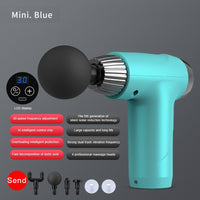 Portable Massage Gun Deep Tissue Percussion Muscle Massager For Pain Relief Fascia Gun Electric Body Massager