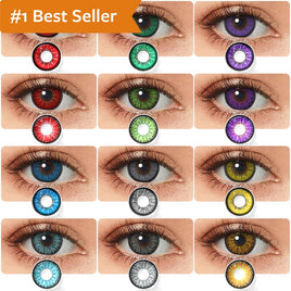 Original Color Contact Lenses For Eyes Anime Cosplay Colored Lenses Blue Red Multicolored Lenses Contact Lens Beauty Pupils