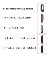 5 in 1 Hair Dryer Hair Curler Heat Comb Multi-functional Curling Iron Hair Straightener Brush Styling Tool Hair Dryer Household