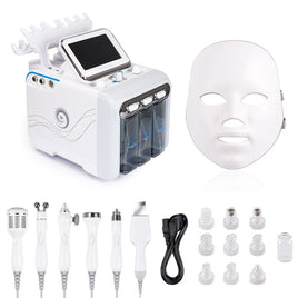 7 In 1 H2O2 Water Oxygen Jet Peel Hydra Beauty Skin Cleansing Hydro Dermabrasion RF Bio-lifting Face Machine Water Aqua Peeling