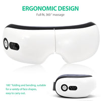 Smart Airbag Vibration Eye Massager Eye Care Instrument Hot Compress Support Bluetooth Eye Fatigue Massage Glasses