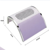 Nail Dust Vacuum Cleaner Extractor Fan for Manicure Nail Dust Collector Nail Vacuum Cleaner Nail Manicure Nails Fan Manicure Fan