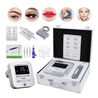 DHL Fast Shipping Permanent Makeup Machine Eyebrow Tattoo Machine Professional Digital Device Tattoo Pen Machine Set CTD003