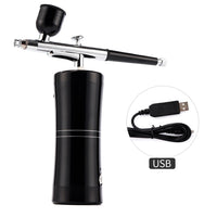 Protable Single Action 0.4mm Nozzle Airbrush Kit Compressor Air Brush Paint Spray Gun For Nail Art Desgin Tattoo Cake Air-brush