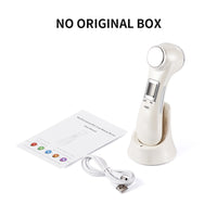 6 in 1 RF EMS Microcurrent Mesotherapy Skin Lifting Massager LED Photon Rejuvenation Beauty Machine Jaw Slimming Face Care Tool