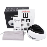 Eye Massager 6D Smart Airbag Vibration Eye Care Instrument Hot Compress Bluetooth Eye Massage Glasses Fatigue Pouch &amp; Wrinkle