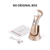 6 in 1 RF EMS Microcurrent Mesotherapy Skin Lifting Massager LED Photon Rejuvenation Beauty Machine Jaw Slimming Face Care Tool