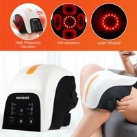 Electric Infrared Heating Knee Massage Air Pressure&amp; Vibration Physiotherapy Instrument Knee Massage Rehabilitation Pain Relief