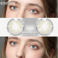 EYESHARE - Original Color Contact Lenses For Eyes 2pcs Natural Colored Lens Blue Pink Beauty Contact Lenses Eye Yearly Cosmetic Color Lens