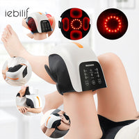 Electric Infrared Heating Knee Massage Air Pressure&amp; Vibration Physiotherapy Instrument Knee Massage Rehabilitation Pain Relief