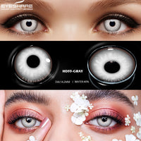 EYESHARE - Original 1pair Color Contact Lenses New Cosplay Color Contact Lens Eye Blue Color Lens Yearly Use Beauty Makeup for Eyes