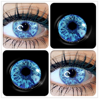 EYESHARE - Original Color Contact Lenses For Eyes 2pcs Anime Cosplay Colored Lenses Blue Purple Halloween Lenses Contact Lens Beauty Makeup