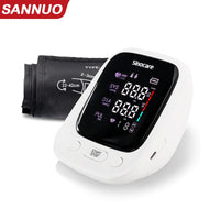 Adjustable Cuff 2-Users Mode Sinocare sphygmomanometer Arm Blood pressure monitor  Professional Digital Blood pressure monitor