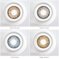 Original Contact Lenses HOT SALE Color Contact Lenses for Eyes 1 Pair Colored Lenses Beauty Pupils Lenses eye Yearly Use Brown Gray Lens