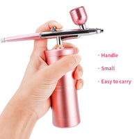 Mini Air Compressor Kit Spray Gun Airbrush For Nail Art Desgin Manicure Tattoo Craft Cake Nail Tool Set Airbrush Painting Inks