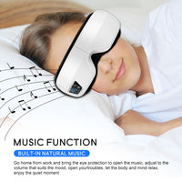 6D Smart Airbag Vibration Eye Massager Eye Care Instrumen Heating Bluetooth Music Relieves Fatigue And Dark Circles With Heat