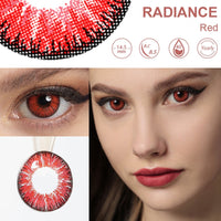 Original Color Contact Lenses For Eyes Anime Cosplay Colored Lenses Blue Red Multicolored Lenses Contact Lens Beauty Pupils