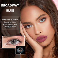 UYAAI 2pcs/pair Colored Contact Lenses for eyes Colored Eye Lenses DNA Contact lens Beautiful Pupil Cosmetics Yearly