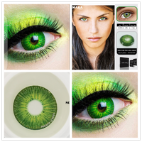 AMARA LENSES - 2pcsCosplay Anime Eyes Lenses for Eyes AYY Series Makeup Sharingan Beauty Contact Lenses Eye Cosmetic Color Lens Eyes