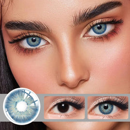 Original Bio-essence 1 Pair Colored Contact Lenses Natural Look Fast Delivery Brown Eye Lenses Gray Contact Green Eye Lenses Blue Lenses