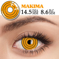 UYAAI 2Pcs/Pair Cosplay Contact Lenses Multicolored Contact Lenses Anime Accessories Anime Lenses Halloween Makeup Eye Contact