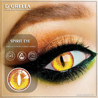 DORELLA - Original Colored Contact Lenses for Eyes Cosmetic Cosplay Contact Lenses Crazy Lenses Halloween Eyes Lens 1 Pair Contact Lenses