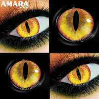 AMARA LENSES - Original 2pcsCosplay Anime Eyes Lenses for Eyes AYY Series Makeup Sharingan Beauty Contact Lenses Eye Cosmetic Color Lens Eyes
