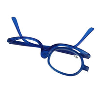 ZILEAD - Original Magnifying Glasses Rotating Makeup Reading Glasses Folding Eyeglasses Cosmetic General +1.0 +1.5 +2.0+2.5+3.0+3.5+4.0