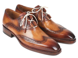 Paul Parkman Goodyear Welted Ghillie Lacing Wingtip Brogues (ID#2955-CML)