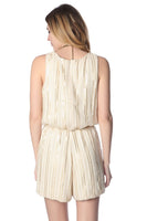 Q2 - Original Beige Sequin Romper