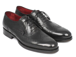 Paul Parkman Wingtip Oxford Goodyear Welted Black (ID#027-BLK)