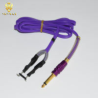 One Purple Silicone Tattoo Clip Cord for Tattoo Power Kit Set Supply TCC09#