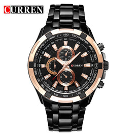 CURREN - Original 2024 New Curren Luxury Brand Watches Men Quartz Fashion Casual Male Sports Watch Full Steel Military Watches Relogio Masculino