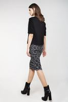CONQUISTA FASHION - Original High-Waisted Midi Pencil Skirt