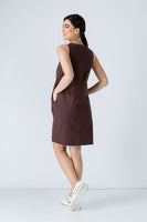 CONQUISTA FASHION - Original Brown Cotton Sack Dress