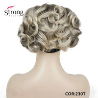 Original Short Messy Curly Dish Hair Bun Extension Easy Stretch Hair Combs Clip in Ponytail Extension Scrunchie Chignon Ponytail