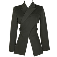 MARIGOLDSHADOWS - Original Kaida Cross Split Long Sleeve Jacket