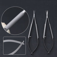 New Microsurgical Instruments 12.5cm Scissors+Needle Holders +Tweezers Stainless Steel Surgical Tool