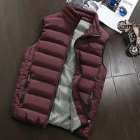 WOODVOICE - Original Brand Clothing Vest Jacket Mens New Autumn Warm Sleeveless Jacket Male Winter Casual Waistcoat Men Vest Plus Size Veste Homme